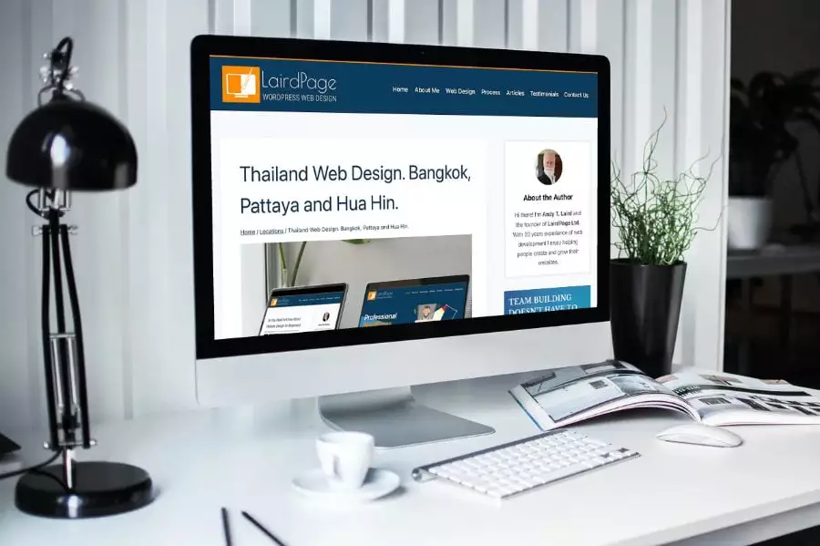 Web Design Bangkok Pattaya Thailand