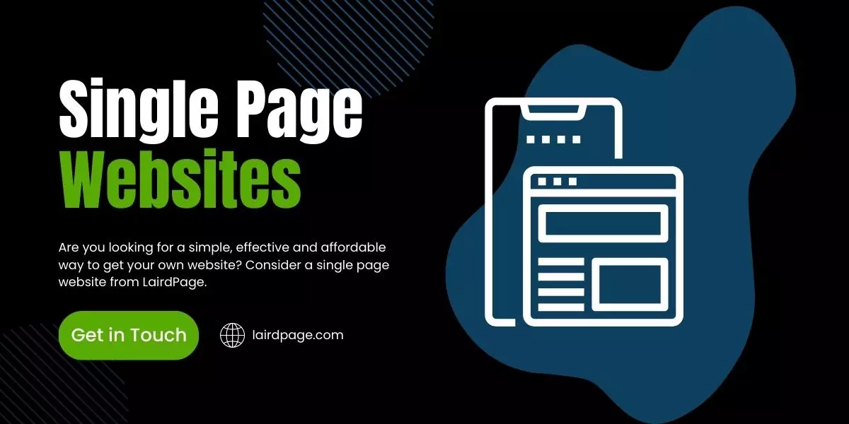 Single Page Websites LairdPage
