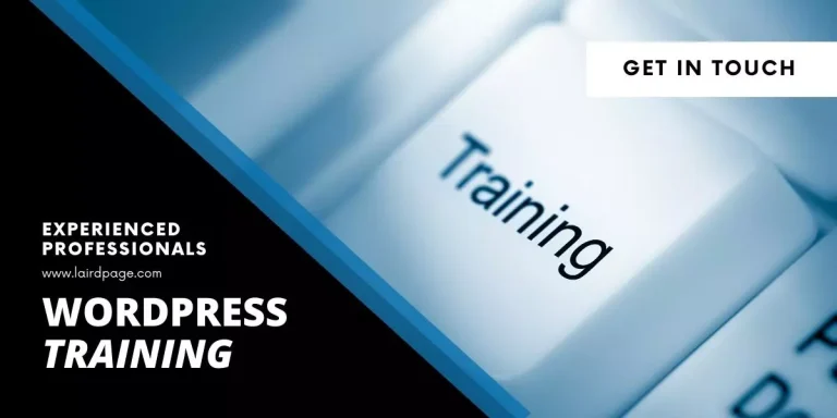 WordPress Training: Master Your Website with LairdPage